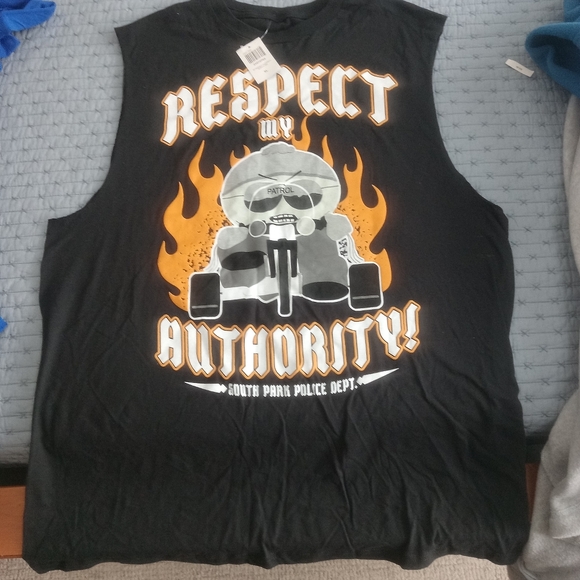 Hot Topic Other - South Park Respect My Authority Tank